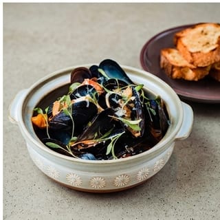 Steamed Mussels